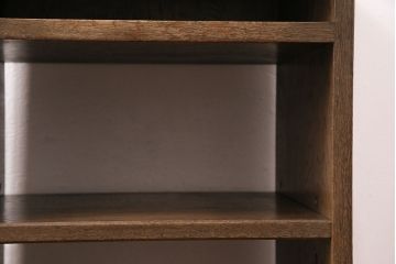 ヴィンテージ家具　神戸洋家具　永田良介商店　シンプルなデザインで取り入れやすいオープンラック(サイドキャビネット、収納棚、電話台、ビンテージ)(R-050059)