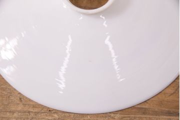 アンティーク照明　レトロな佇まいがあたたかみを感じる平笠シェードのペンダントライト2個セット(吊り下げ照明、天井照明)(R-050069)