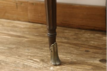 ヨーロッパヴィンテージ　スペイン家具　マホガニー材　クラシカルな雰囲気たっぷりのショーケース(ガラスケース、陳列棚、飾り棚、キャビネット、ビンテージ)(R-050076)