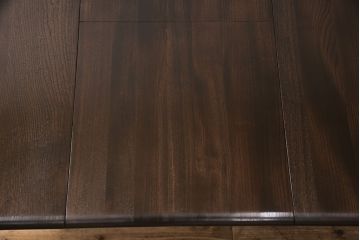 イギリスヴィンテージ　ERCOL(アーコール)　ニレ材　クラシカルな雰囲気漂うドローリーフテーブル(エクステンションテーブル、ダイニングテーブル、ビンテージ)(R-050080)