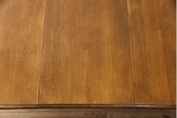 中古　ETHAN ALLEN(イーセンアーレン)　猫脚がおしゃれなドローリーフテーブル(エクステンションテーブル、ダイニングテーブル)(R-050081)