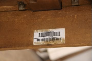 中古　ETHAN ALLEN(イーセンアーレン)　猫脚がおしゃれなドローリーフテーブル(エクステンションテーブル、ダイニングテーブル)(R-050081)