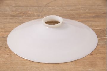 アンティーク照明　レトロな空間づくりにおすすめ!平笠シェードの吊り下げ照明(ペンダントライト、天井照明、電笠)(R-050083)