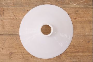 アンティーク照明　ナチュラルスタイルの空間にもおすすめ!平笠シェードの吊り下げ照明(ペンダントライト、天井照明、電笠)(R-050084)