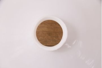 アンティーク照明　ナチュラルスタイルの空間にもおすすめ!平笠シェードの吊り下げ照明(ペンダントライト、天井照明、電笠)(R-050084)