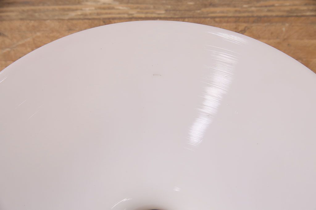 アンティーク照明　和製アンティーク　どこか懐かしさが漂う平笠シェードのペンダントライト2個セット(R-050085)