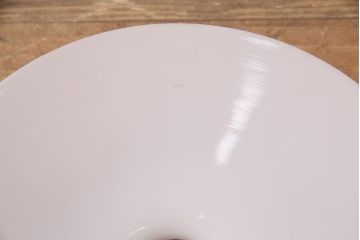 アンティーク照明　和製アンティーク　どこか懐かしさが漂う平笠シェードのペンダントライト2個セット(R-050085)