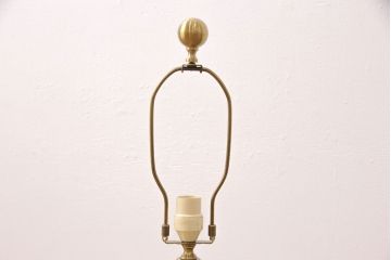 ヴィンテージ照明　大理石風のスタンドがクラシカルな雰囲気を醸しだすテーブルスタンド(卓上照明、テーブルライト、デスクスタンド、ビンテージ)(R-050098)