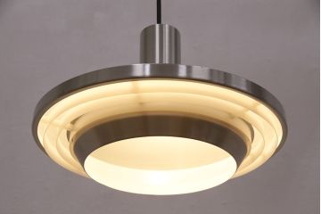 ヴィンテージ照明　デンマーク　メンズライクな空間づくりに活躍する吊り下げ照明(天井照明、ペンダントライト、シェード、ビンテージ)(R-050107)