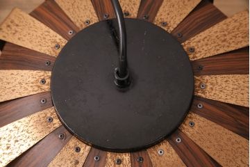 ヴィンテージ照明　デンマーク　ミッドセンチュリースタイルの空間づくりにおすすめの吊り下げ照明(天井照明、ペンダントライト、シェード、ビンテージ)(R-050109)