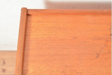 ヴィンテージ家具　イギリスビンテージ　nathan社(ネイサン)　チーク材　取り入れるだけでおしゃれなテレフォンチェア(テレフォンベンチ、収納棚、戸棚)(R-050116)