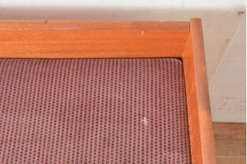 ヴィンテージ家具　イギリスビンテージ　nathan社(ネイサン)　チーク材　取り入れるだけでおしゃれなテレフォンチェア(テレフォンベンチ、収納棚、戸棚)(R-050116)