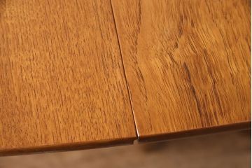 ヴィンテージ家具　北欧ビンテージ　Nathan(ネイサン)社　チーク材　スタイリッシュなデザインが魅力的なバタフライテーブル(エクステンションテーブル、ダイニングテーブル)(R-050127)