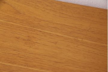 イギリスヴィンテージ　チーク材　人気のデザイン!　nathan(ネイサン)社製のガラス戸がおしゃれなキャビネット(収納棚、飾り棚、食器棚、ビンテージ)(R-050131)