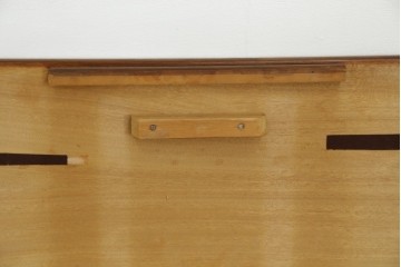 ビンテージ家具　北欧ヴィンテージ　明るい木色がぬくもりを感じるチーク材製エクステンションテーブル　(R-050132)