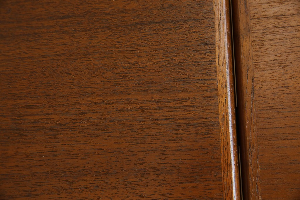 ビンテージ家具　北欧ヴィンテージ　明るい木色がぬくもりを感じるチーク材製エクステンションテーブル　(R-050132)