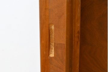ビンテージ家具　北欧ヴィンテージ　明るい木色がぬくもりを感じるチーク材製エクステンションテーブル(拡張式テーブル、ダイニングテーブル、6人掛け、4人掛け)(R-050132)