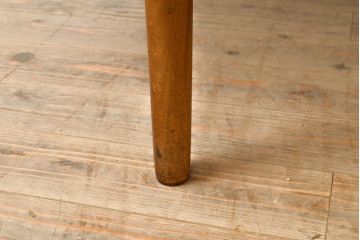 ビンテージ家具　北欧ヴィンテージ　明るい木色がぬくもりを感じるチーク材製エクステンションテーブル(拡張式テーブル、ダイニングテーブル、6人掛け、4人掛け)(R-050132)