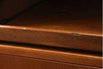 イギリスヴィンテージ　激レア!　G-PLAN(ジープラン)　Fresco(フレスコ)　北欧スタイルにおすすめのチーク材製テレビボード(テレビ台、サイドキャビネット、ビンテージ)(R-050142)