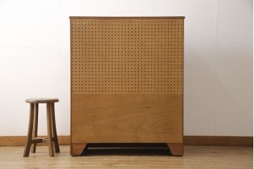 イギリスヴィンテージ　チーク材　レトロモダンなテレビキャビネット(テレビ台、収納棚、戸棚、ビンテージ)(R-050144)