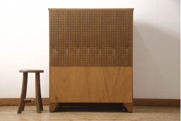 イギリスヴィンテージ　チーク材　レトロモダンなテレビキャビネット(収納棚、戸棚、サイドキャビネット、ビンテージ)(R-050145)