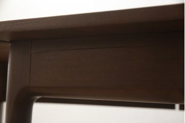 イギリスヴィンテージ　G-PLAN(ジープラン)　チーク材　シンプルなデザインで飽きのこないダイニングテーブル(バタフライテーブル、拡張式テーブル、ドロップリーフテーブル、ビンテージ)(R-050153)