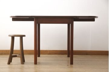 ヴィンテージ家具　北欧からやってきたスタイリッシュなバタフライテーブル(エクステンションテーブル、ダイニングテーブル、ビンテージ)(R-050154)
