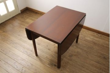 ヴィンテージ家具　北欧からやってきたスタイリッシュなバタフライテーブル(エクステンションテーブル、ダイニングテーブル、ビンテージ)(R-050154)