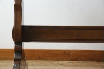 ヴィンテージ家具　イギリス　ERCOL(アーコール)　ニレ材　カントリースタイルにおすすめのドローリーフテーブル　(R-050163)