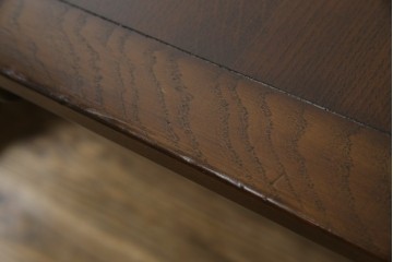 ヴィンテージ家具　イギリス　ERCOL(アーコール)　ニレ材　カントリースタイルにおすすめのドローリーフテーブル　(R-050163)