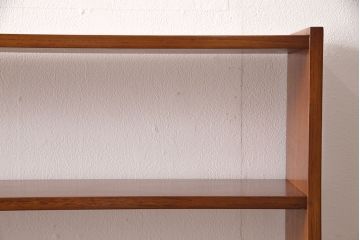 北欧ヴィンテージ　チーク材　ルームディバイダー(飾り棚、書棚、収納棚、ラック、ビンテージ)(R-050171)