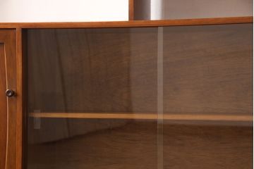 北欧ヴィンテージ　チーク材　ルームディバイダー(飾り棚、書棚、収納棚、ラック、ビンテージ)(R-050171)
