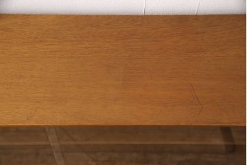 イギリスヴィンテージ　HERBERT E GIBBS(ハーバート・E・ギブス)　チーク材　サイドボード(キャビネット、ブックケース、飾り棚、ビンテージ)(R-050195)