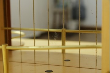 イギリスヴィンテージ　北欧　ビューティリティ Beautility　スタイリッシュな佇まいが魅力的な珍しいつくりのサイドボード　(R-050203)