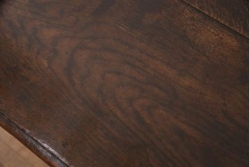 イギリスアンティーク　オーク材の木味が存分に楽しめるコファ(収納付きベンチ、トランク、ブランケットボックス)(R-050224)