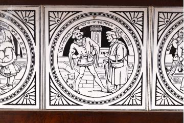 イギリスアンティーク雑貨　玄関周りをお洒落に飾るマホガニー材製のホールスタンド(傘立て、コート掛け、帽子掛け)(R-050235)