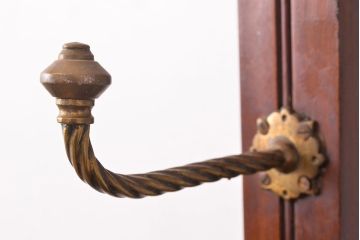 イギリスアンティーク雑貨　玄関周りをお洒落に飾るマホガニー材製のホールスタンド(傘立て、コート掛け、帽子掛け)(R-050235)