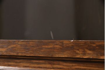 イギリスアンティーク　オーク材　使い込まれた風合いが味わい深いスタッキングビューローブックケース(収納棚、キャビネット、デスク、机、在宅ワーク、在宅用)(R-050242)