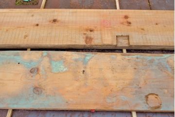 古材　DIYにおすすめ!年月を経た味わいが楽しめる杉材3枚セット(材料、木材、板)(R-050272)