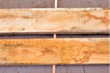 古材　DIYにおすすめ!古民家の梁に使われていたケヤキ材3枚セット(材料、木材、板)(R-050275)