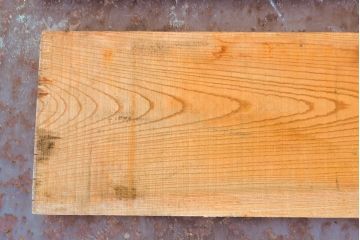 古材　DIYにおすすめ!古民家の梁に使われていたケヤキ材3枚セット(材料、木材、板)(R-050275)