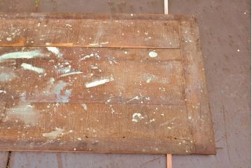 古材　フランス製　DIYにおすすめ!使い方次第で色々楽しめる特大サイズの板(材料)(R-050280)