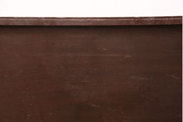 アンティーク雑貨　床框(とこかまち)付きの栗材の一枚板(古材、材料)(R-050297)