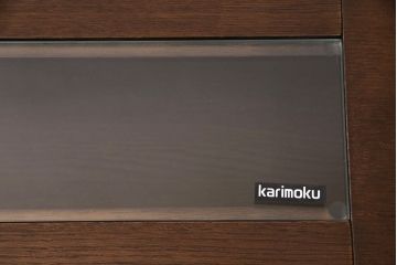 中古　美品　カリモク家具(karimoku)　モダンなデザインがお洒落な空間づくりに活躍するセンターテーブル(リビングテーブル、ローテーブル)(R-050313)