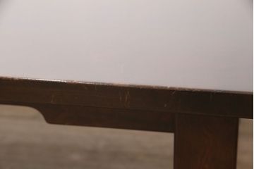 中古　北海道民芸家具　シンプルな座卓(ローテーブル、リビングテーブル)(R-050315)