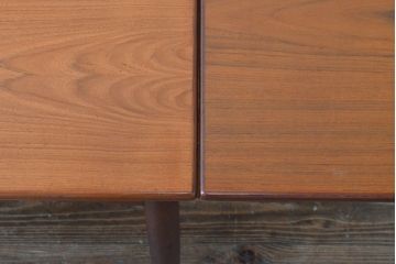 北欧家具　デンマークヴィンテージ　チーク材　エクステンションテーブル(ダイニングテーブル、ビンテージ)(R-050317)