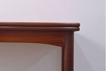 北欧家具　デンマークヴィンテージ　チーク材　エクステンションテーブル(ダイニングテーブル、ビンテージ)(R-050317)