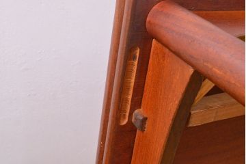 北欧家具　デンマークヴィンテージ　チーク材　エクステンションテーブル(ダイニングテーブル、ビンテージ)(R-050317)