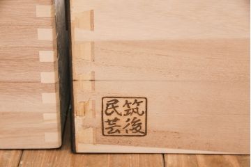 民芸家具　筑後民芸家具　渋いたたずまいが魅力的な衣装箪笥(整理箪笥、収納箪笥、チェスト、引き出し)(R-050318)