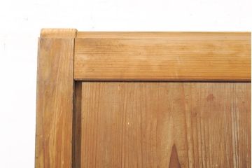 和製アンティーク　味のある風合いが楽しめる帯戸1枚(板戸、建具、引き戸)(R-050322)